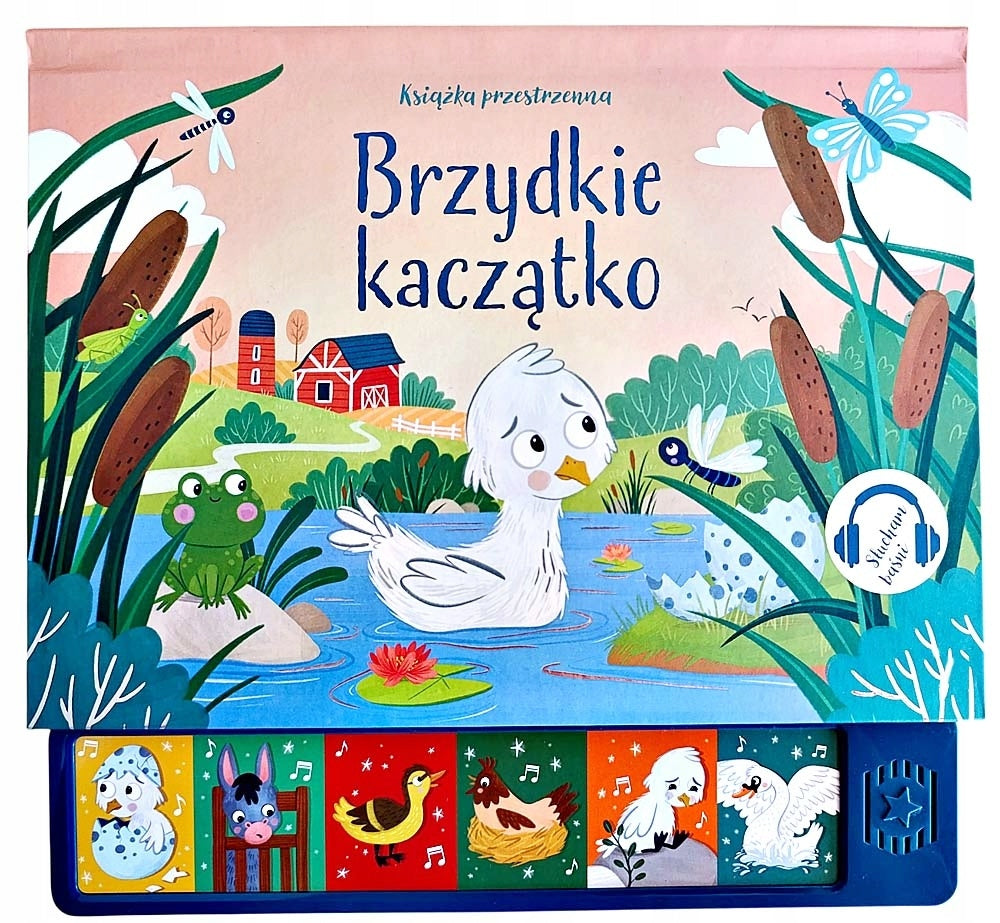 BOOK SPATIAL EDUCATIONAL SOUND FAIRY TALE TO LISTEN TO UGLY DUCKLING EAN (GTIN) 5903364883720
