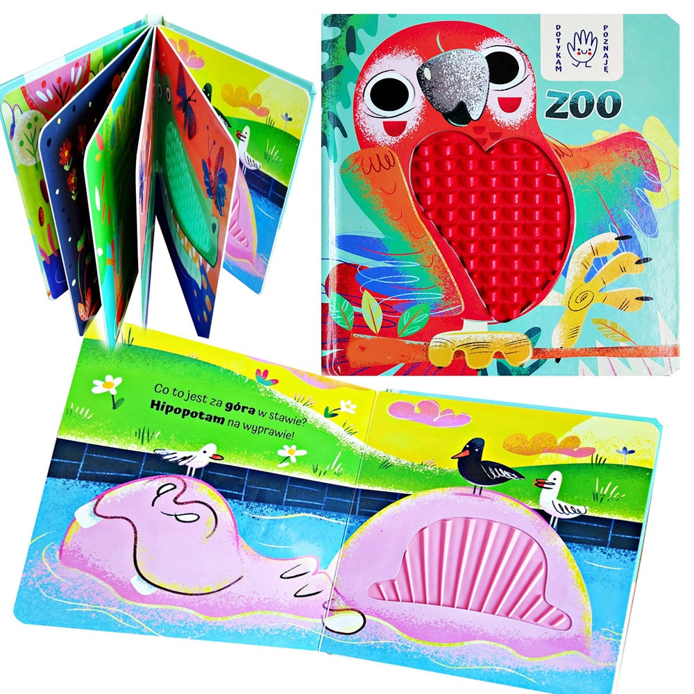 BOOK TOUCH BOOK SENSORY ZOO Brand no brand