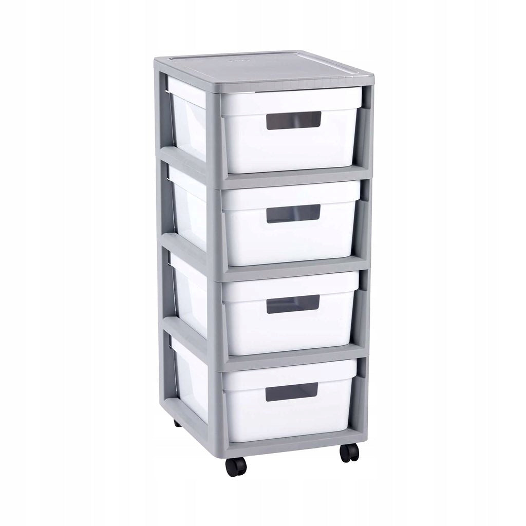 BOOKCASE CABINET CURVER INFINITY 4X11L White