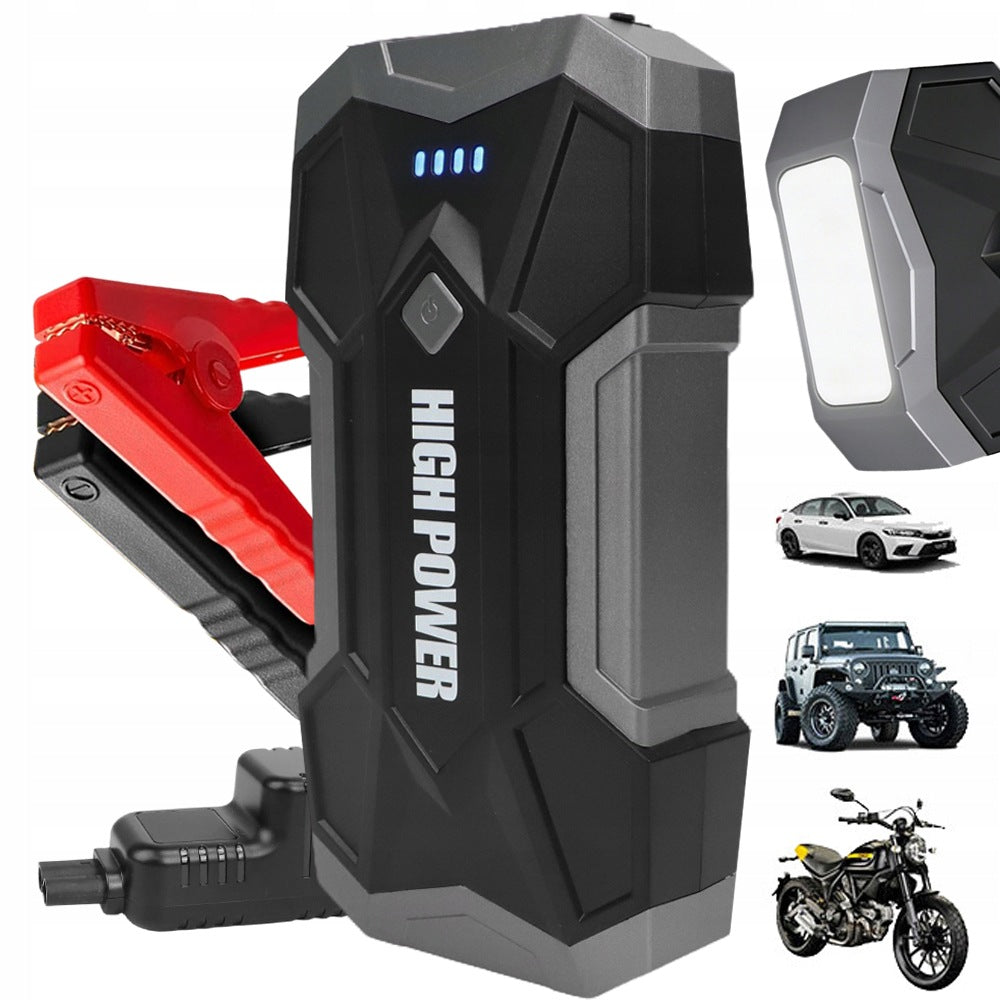 BOOSTER BATTERY STARTER 4500A 8000MAH CAR MOTORCYCLE TRUCK
