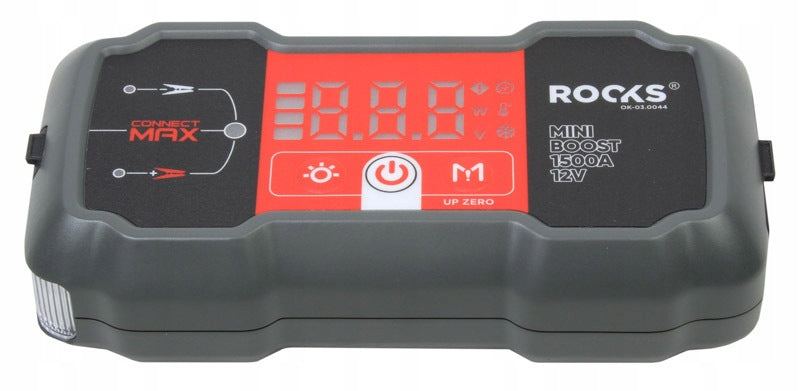 BOOSTER, MAX-CONNECT 12V STARTING DEVICE, START-UP: 1500A, 29,6 WH ROO Customs tariff code 85076000