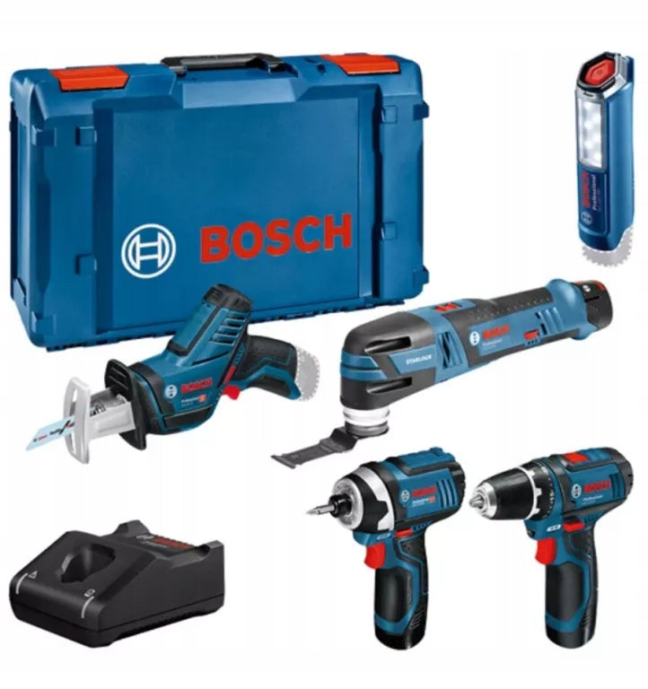 BOSCH BLUE 0615990N1D 5 TOOL SET 12V 4059952660431