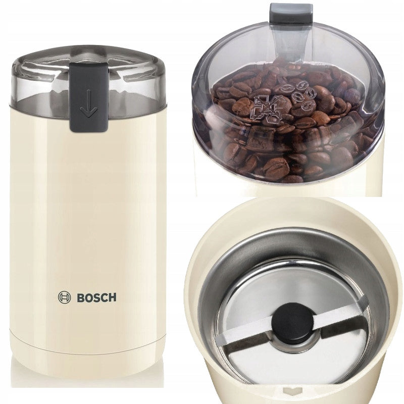 BOSCH ELECTRIC COFFEE GRINDER TSM6A017C CREAM