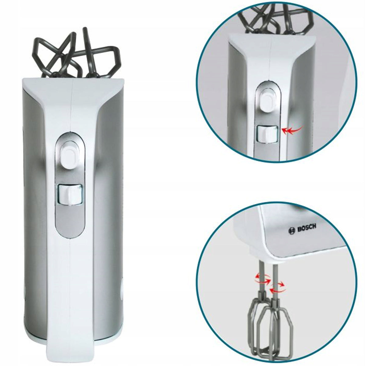 BOSCH HAND MIXER FOR CHILDREN SILVER KLEIN Manufacturer code 9240