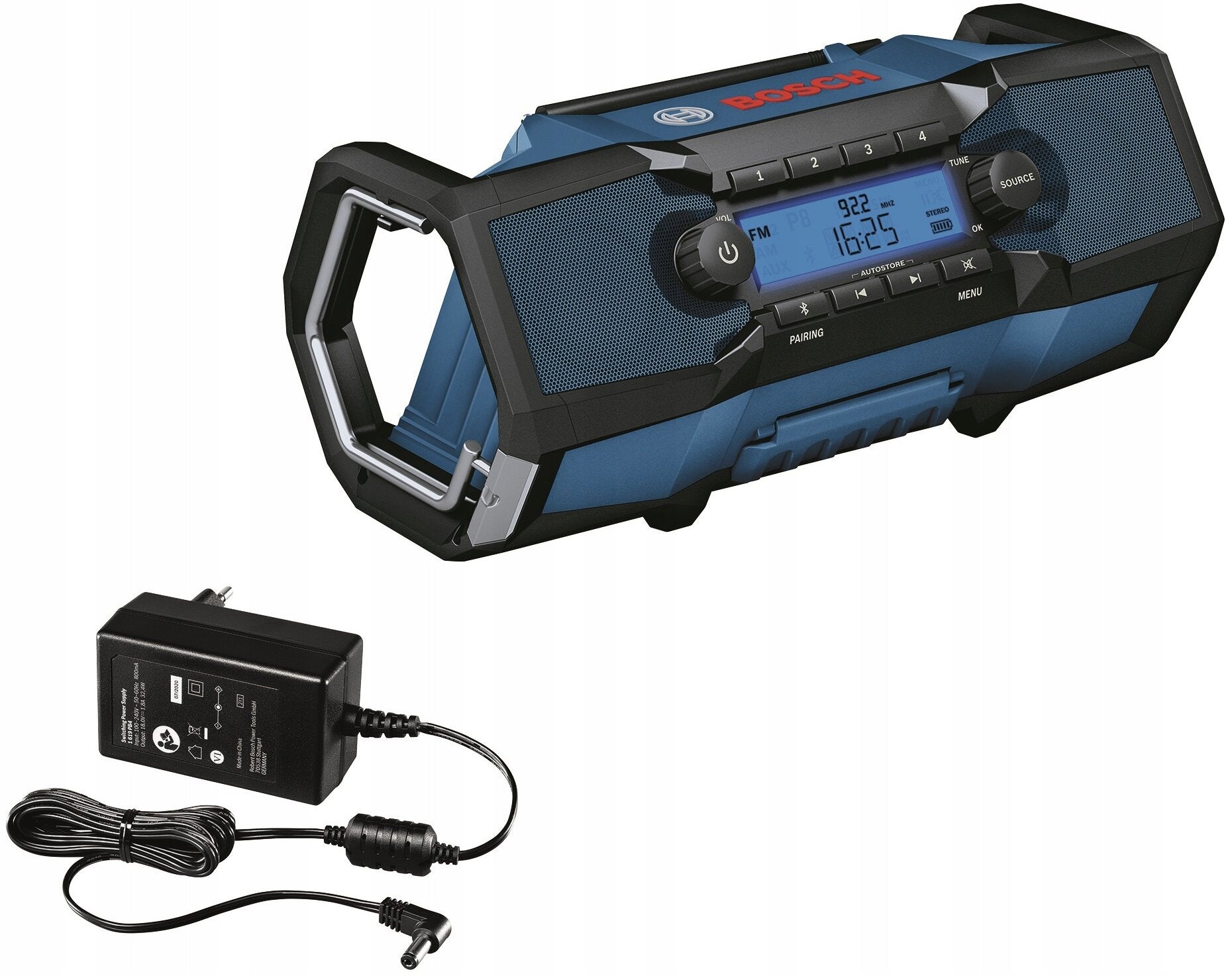 BOSCH Professional Bluetooth FM AUX USB IP54 15W stereo