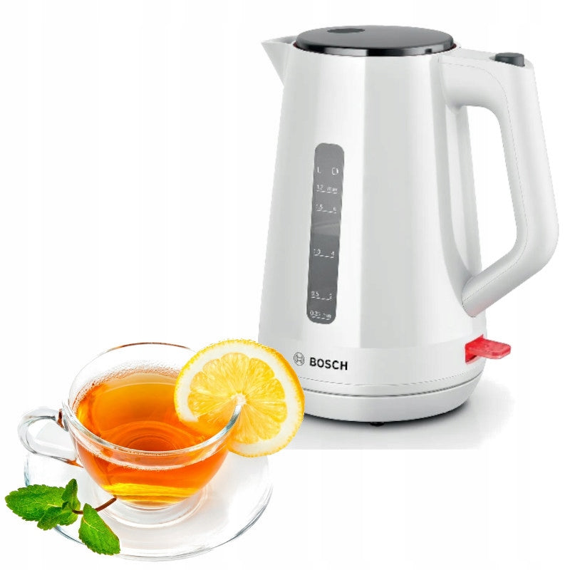 BOSCH TRADITIONAL CORDLESS KETTLE TWK1M121 WHITE 1,7L 2400W Packaging status original