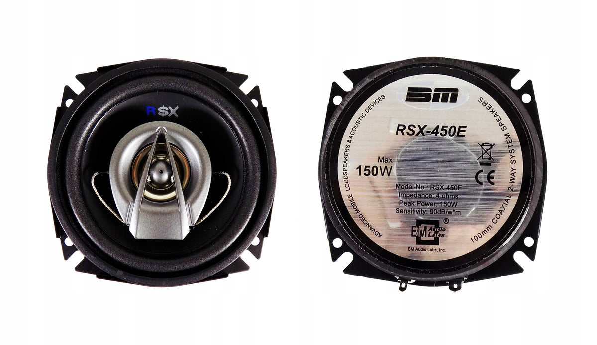 BOSCHMANN SPEAKERS RENAULT CLIO RAPID TWINGO MEGANE KANGOO SEAT IBIZA JUSTY Batteries included no