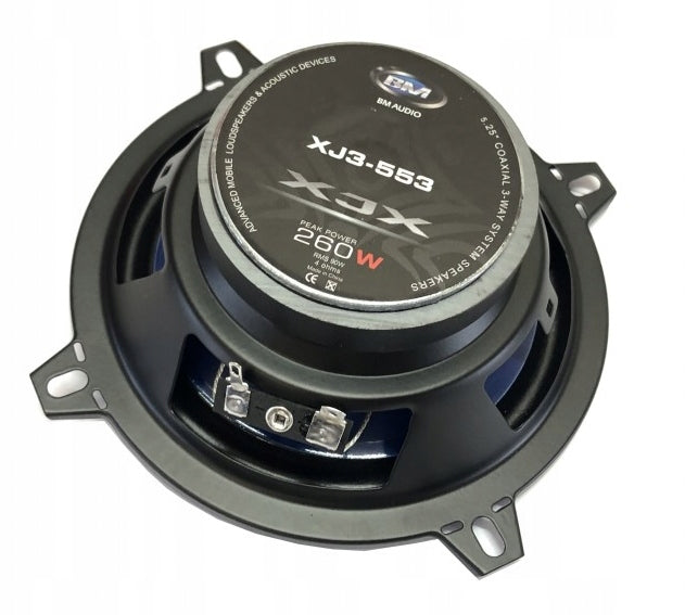 BOSCHMANN XJ3-553 130mm 260W 3-WAY SPEAKERS Manufacturer code XJ3-553