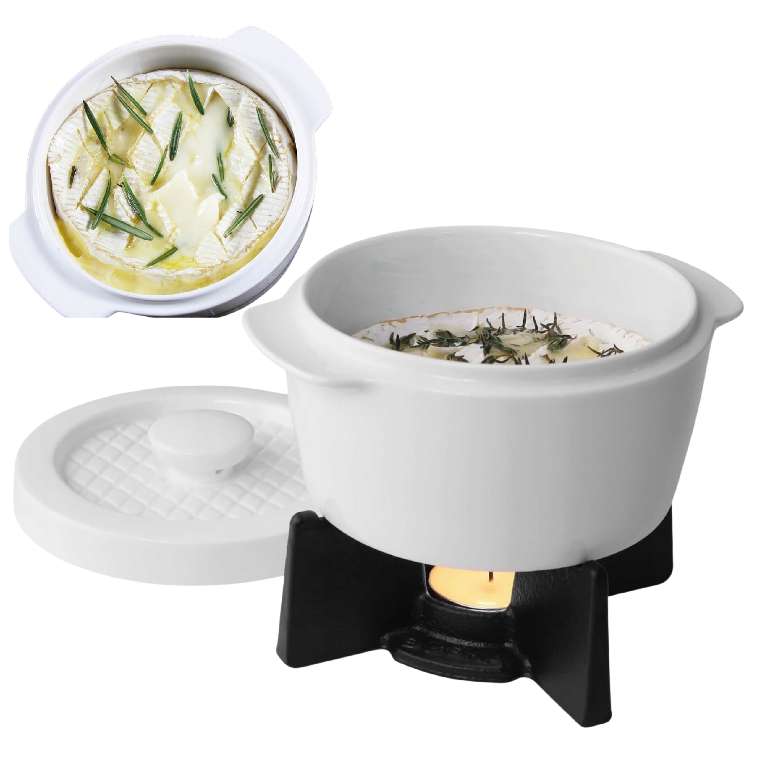 BOSKA Cheese Baker Camembert fondue cheese set – elegant gift