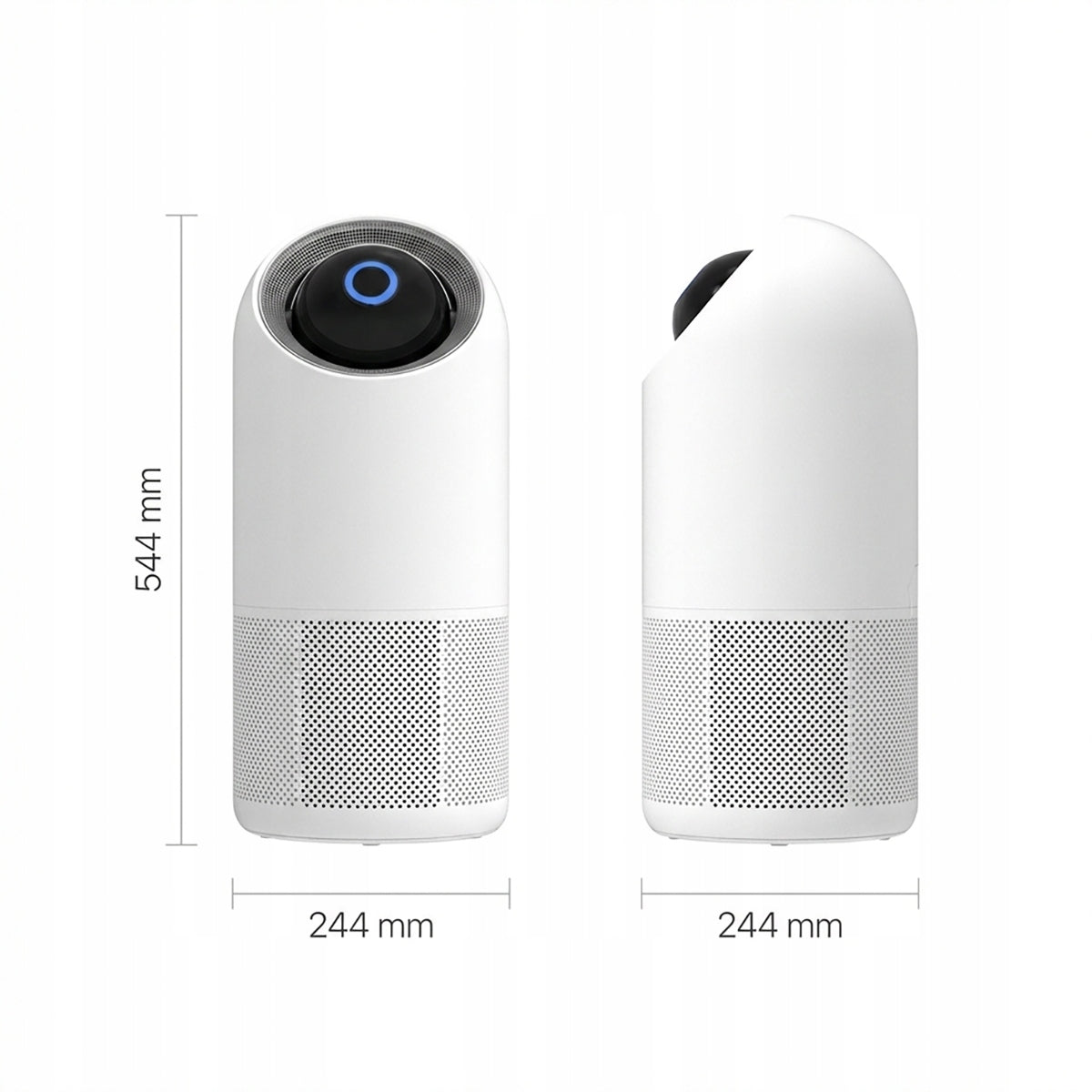 BOSTE AIR PURIFIER HEPA H13 UP TO 35M2 SMART WIFI QUIET Medical device no