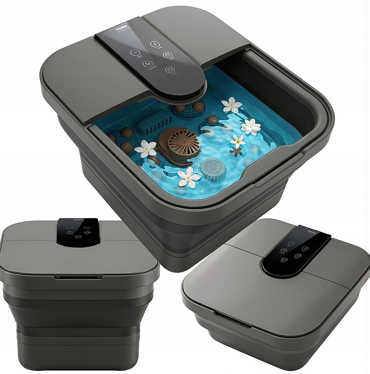BOSTE FOOT WATER MASSAGER HEATED HYDROMASSAGER FOLDING SPA PILOT
