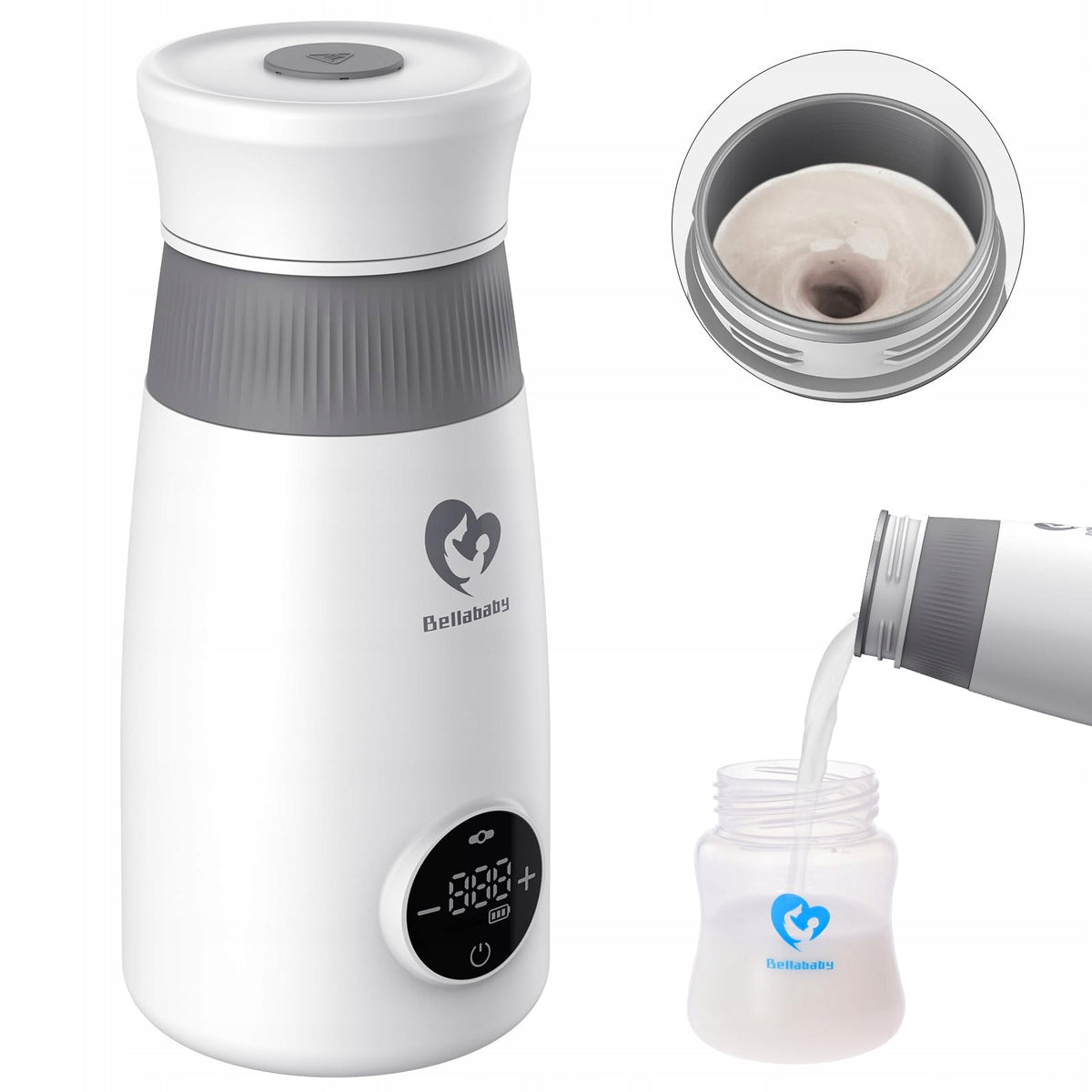 BOTTLE WARMER BABY MILK BLENDER ELECTRIC BELLABABY