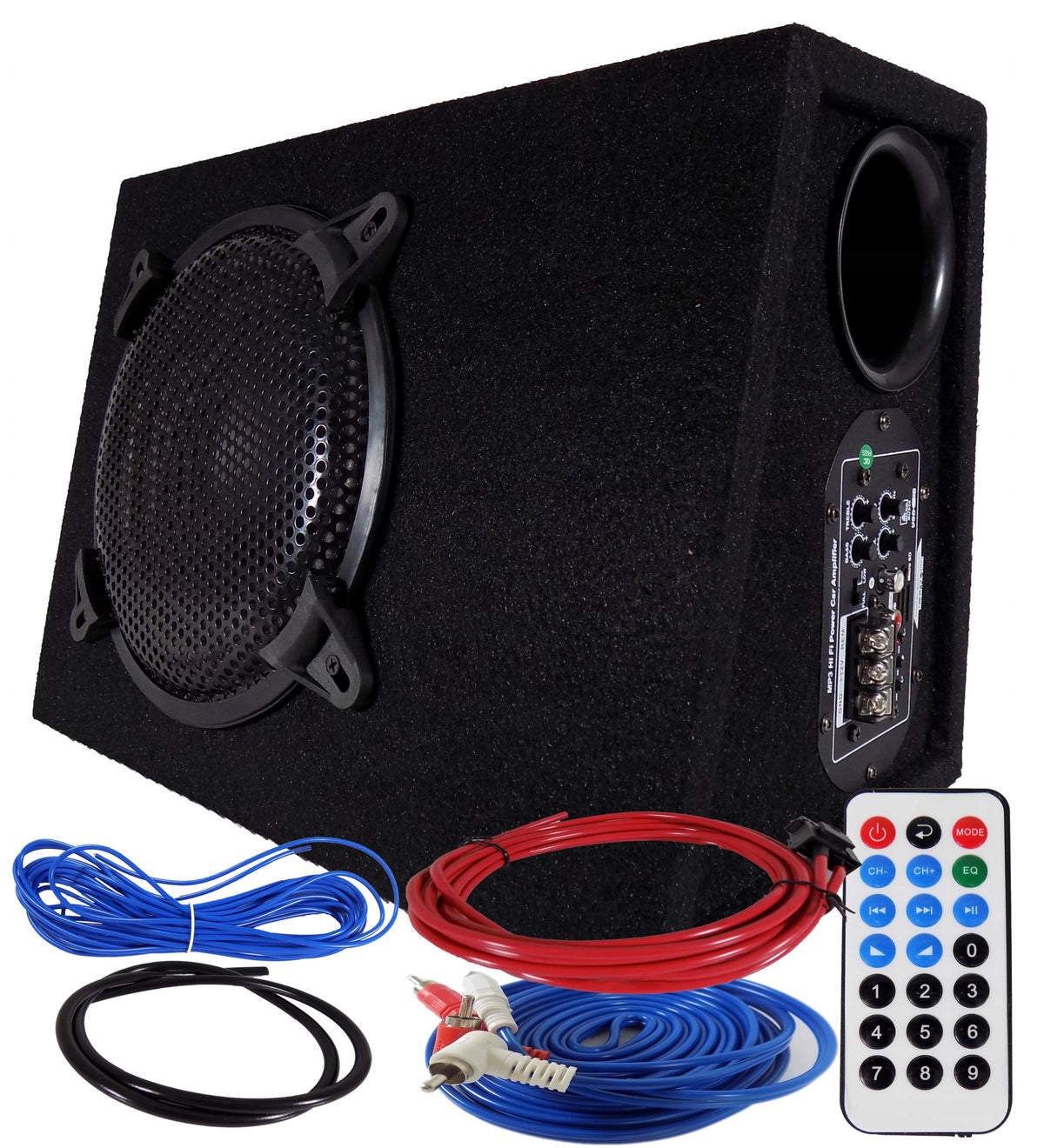 BOX BASS TUBE SUBWOOFER AMPLIFIER + FREEBIE