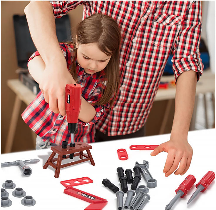 BOX DIY KIT FOR CHILDREN TOOLS BATTERY OPERATED SCREWDRIVER Manufacturer code 2029