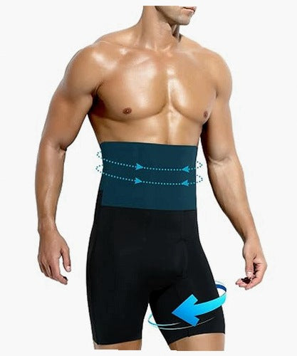 BOXER SHORTS SLIMMING BELLY MEN'S BODY SHAPER COMPRESSION XXL
