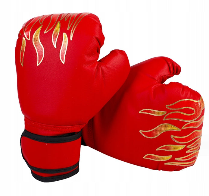 BOXING GLOVES FOR A CHILD FLAMES