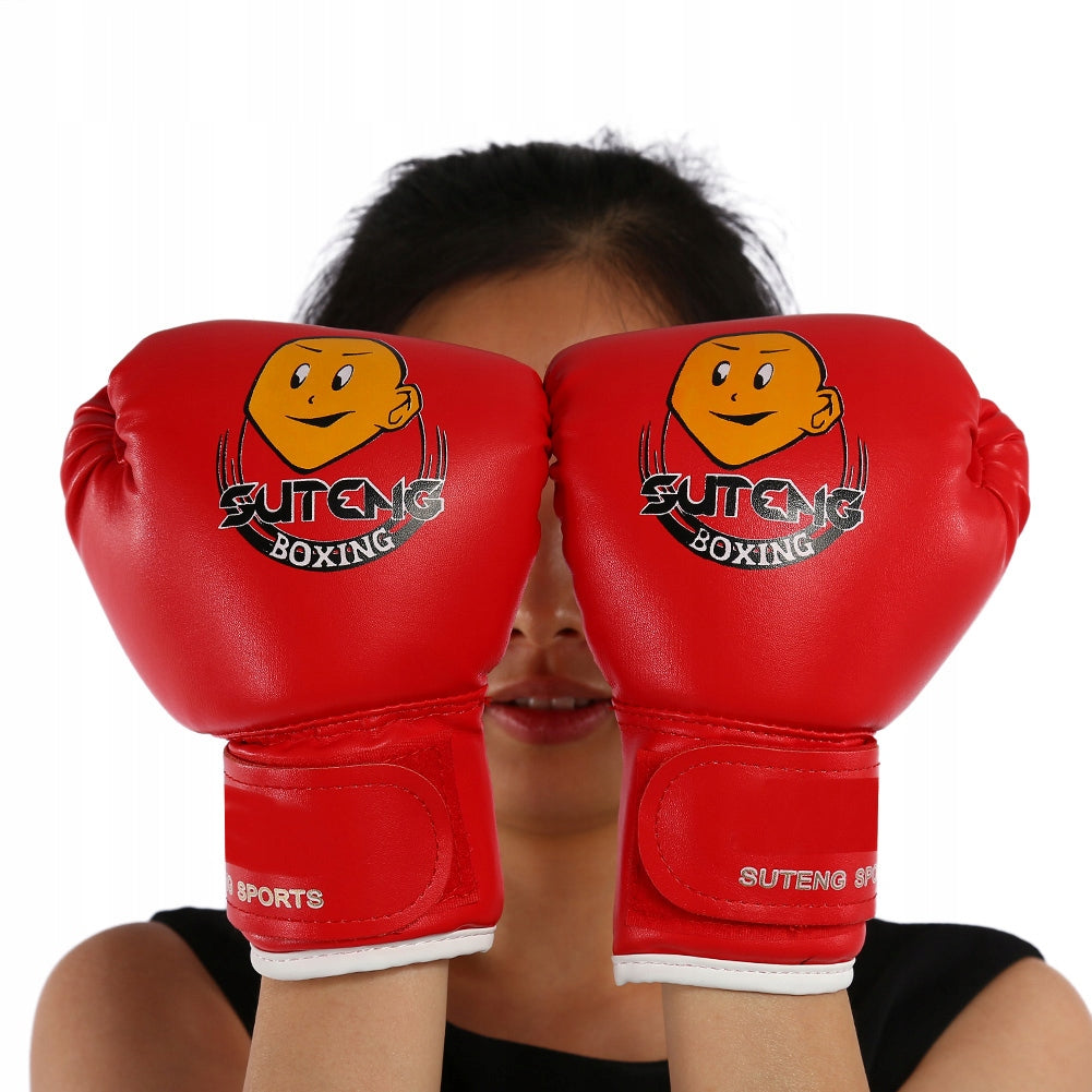 BOXING GLOVES FOR CHILDREN FLAMES RED Packaging status original