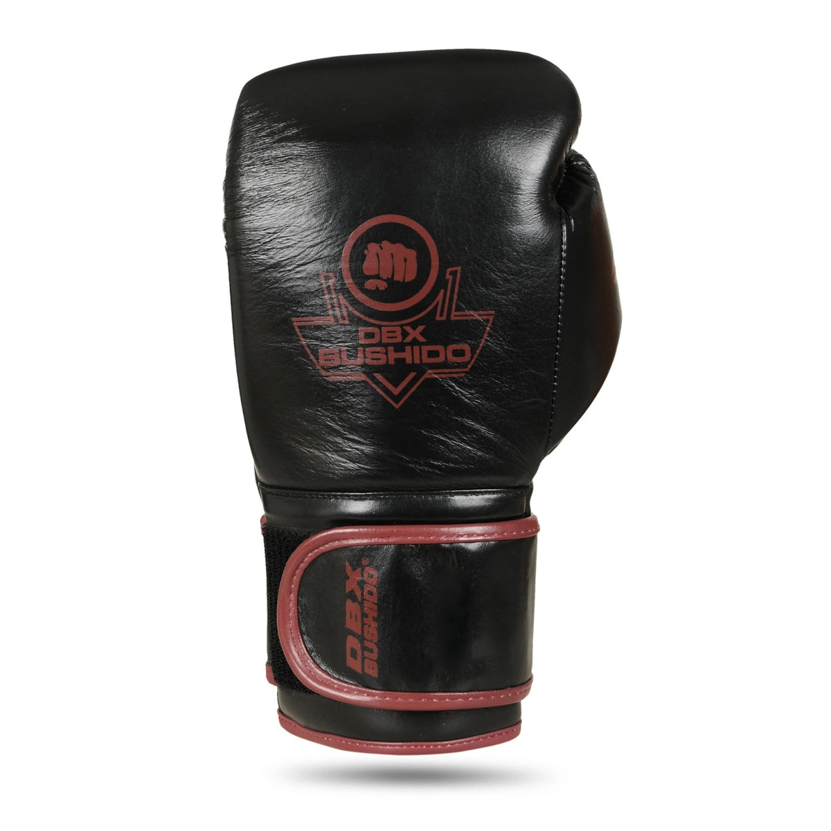 BOXING GLOVES SPARRING TRAINING GENUINE LEATHER DBX BUSHIDO 12OZ Color black