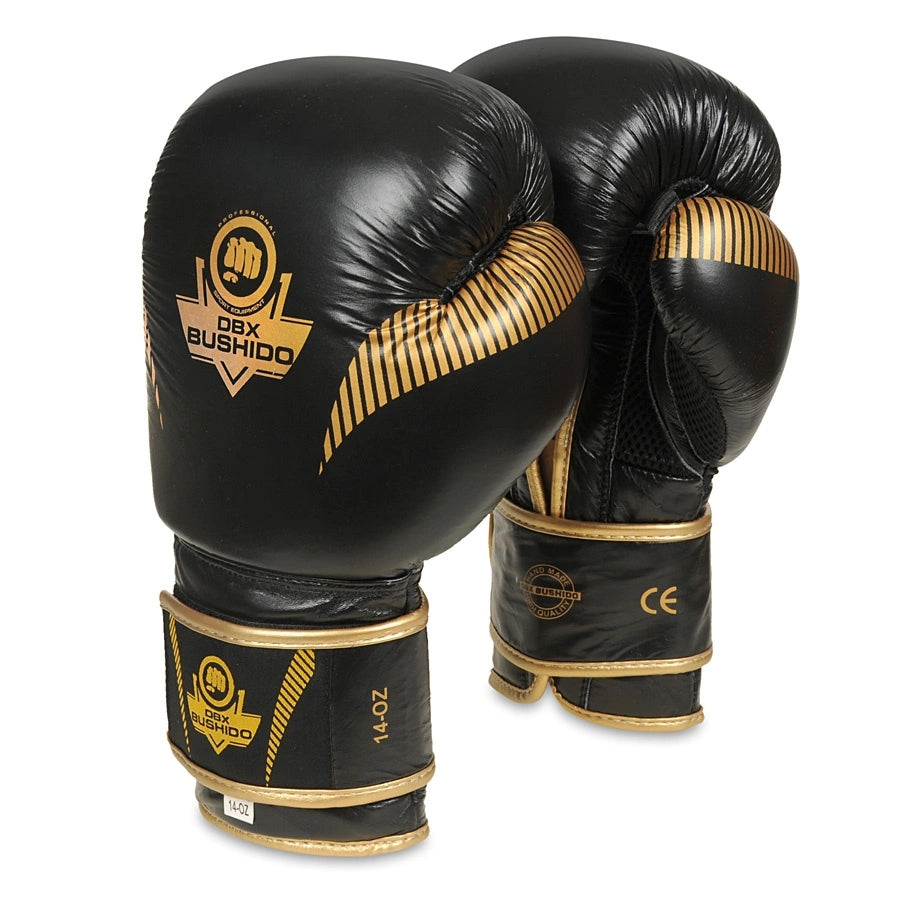 BOXING GLOVES UNIVERSAL BOXING LEATHER BESTSELLER DBX BUSHIDO 12 oz