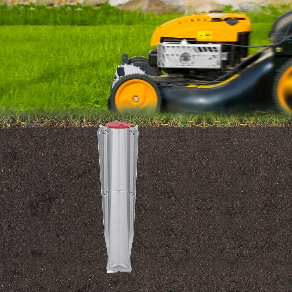 BRABANTIA - Topspinner - Garden dryer 60 m - Ground attachment Product weight with unit packaging 10 kg