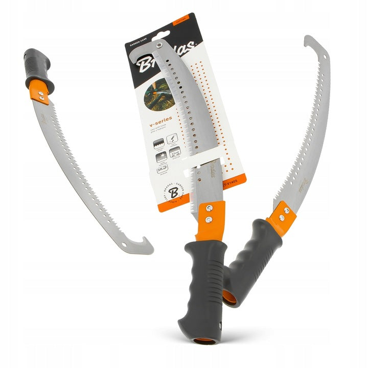 BRANCH SAW WITH HOOK BLADE 32CM MANUAL BRADAS