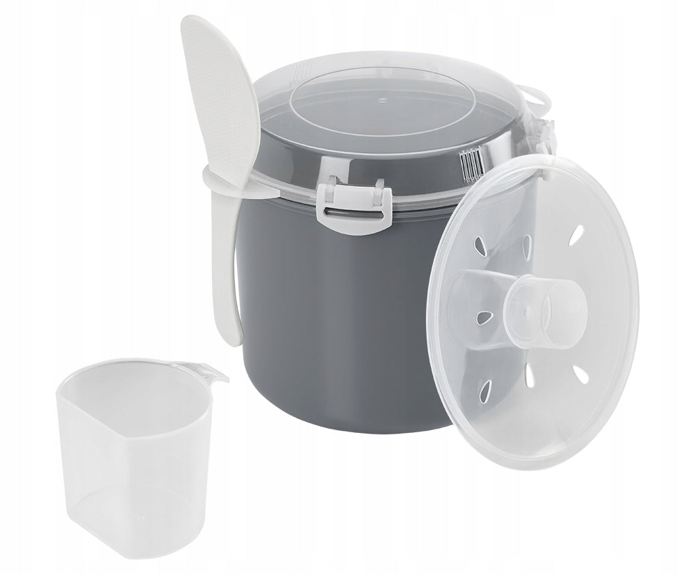 BRANDED DISH POT FOR COOKING RICE IN MICROWAVE MICROF SWISS Manufacturer code 235130
