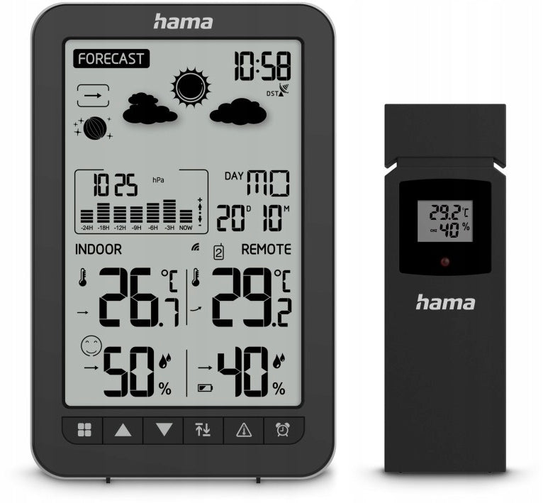 BRANDED WEATHER STATION HAMA KO SAMUI PRESSURE TEMPERATURE FORECAST TIME