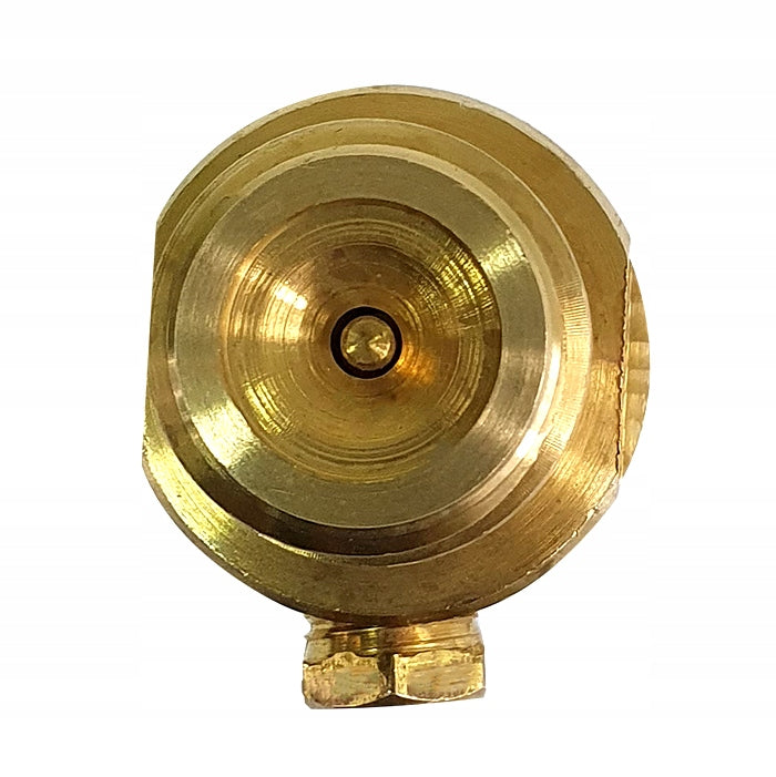 BRASS TWO-WAY VALVE for SODASTREAM cartridges blue version Manufacturer code 7813028