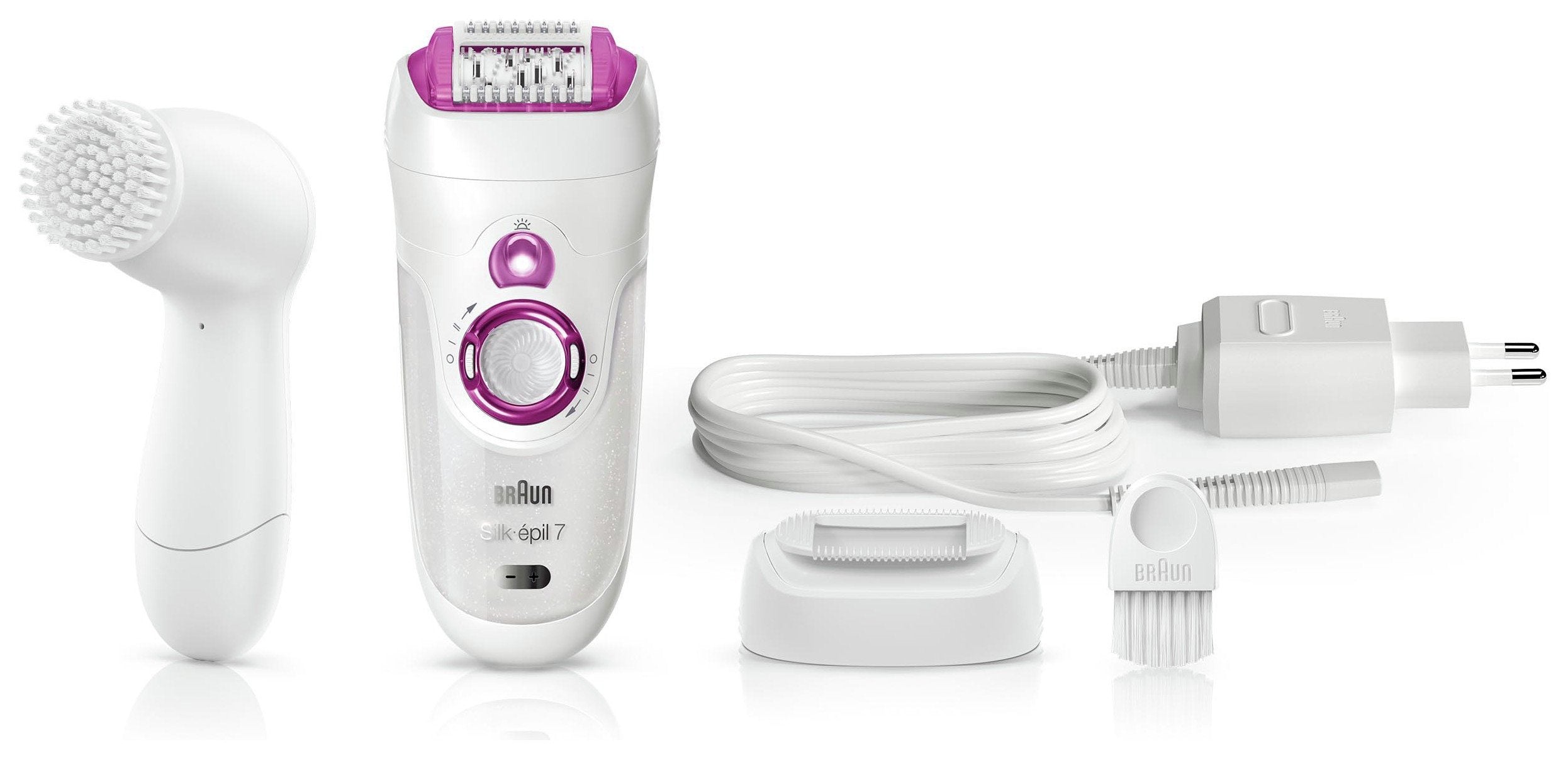 BRAUN Epilator 7539 Silk Epil 7 WetDry 3 extras