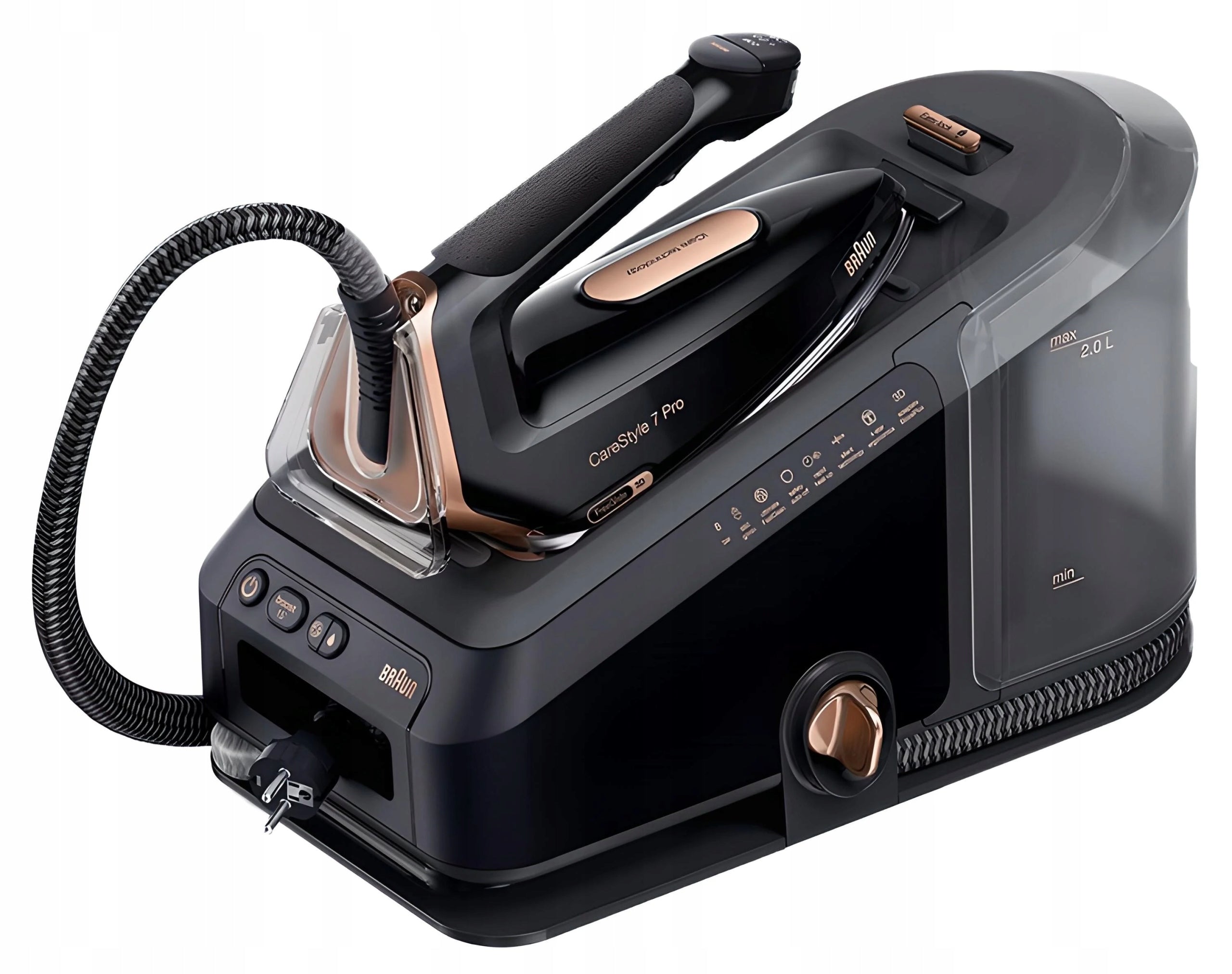 BRAUN IS7286BK CARESTYLE 7 LIGHT IRON WITH STEAM GENERATOR 8 BAR 2700W