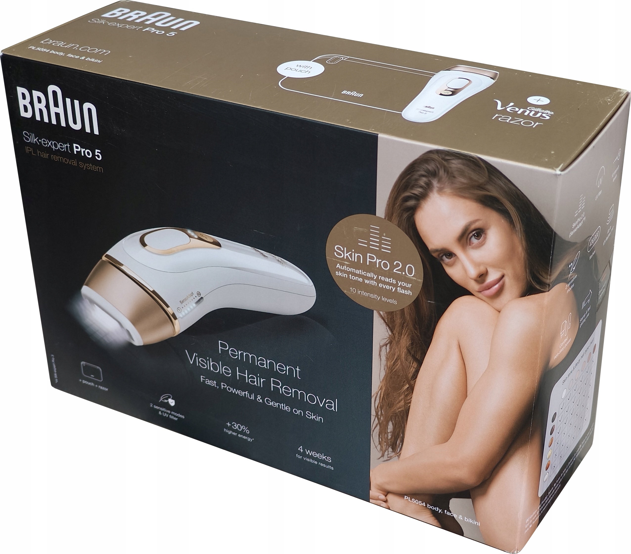 BRAUN SILK-EXPERT PRO 5 IPL DEPILATOR PL5054 5054