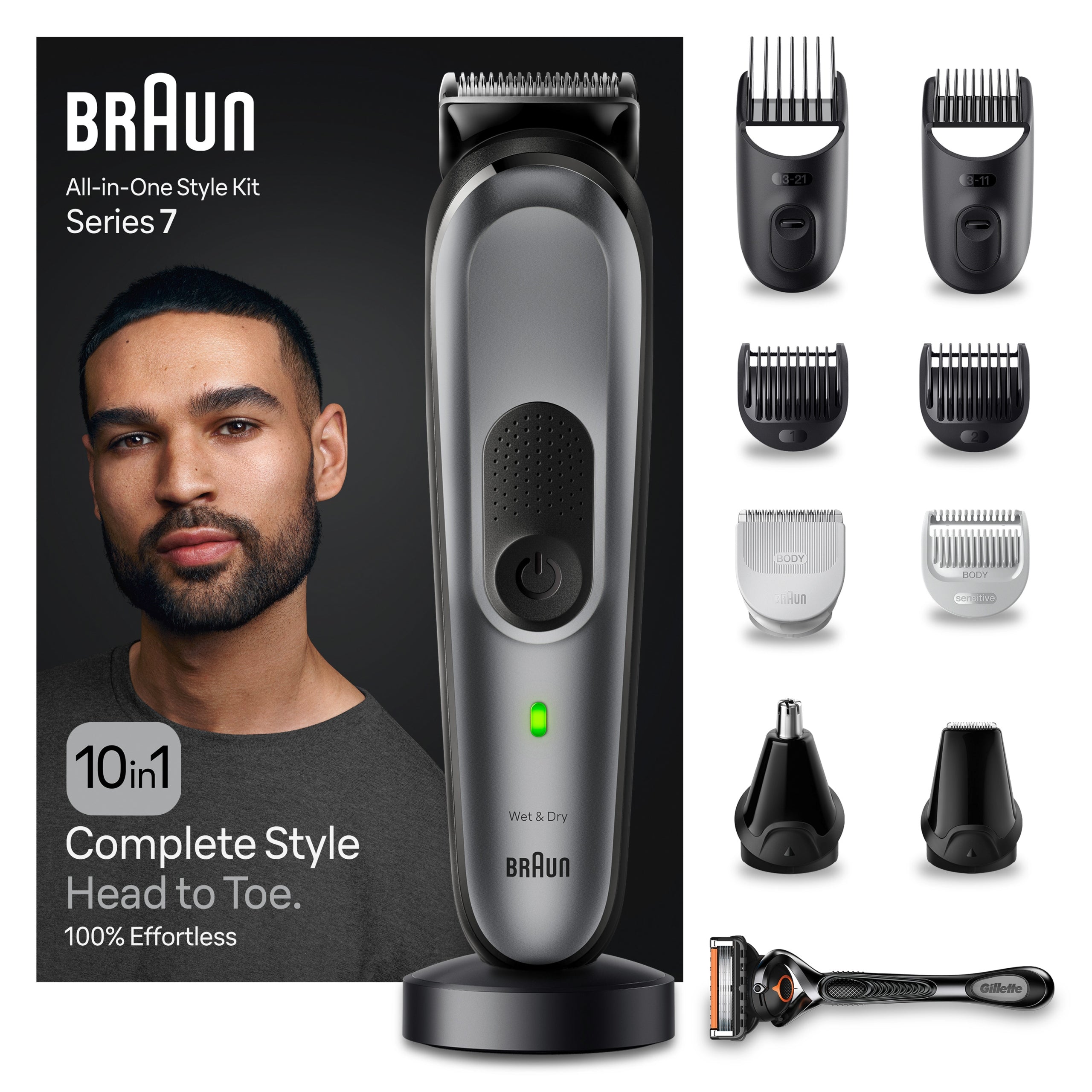 BRAUN Series 7 MGK7420 10in1 Beard and Body Trimmer EAN (GTIN) 4210201447276