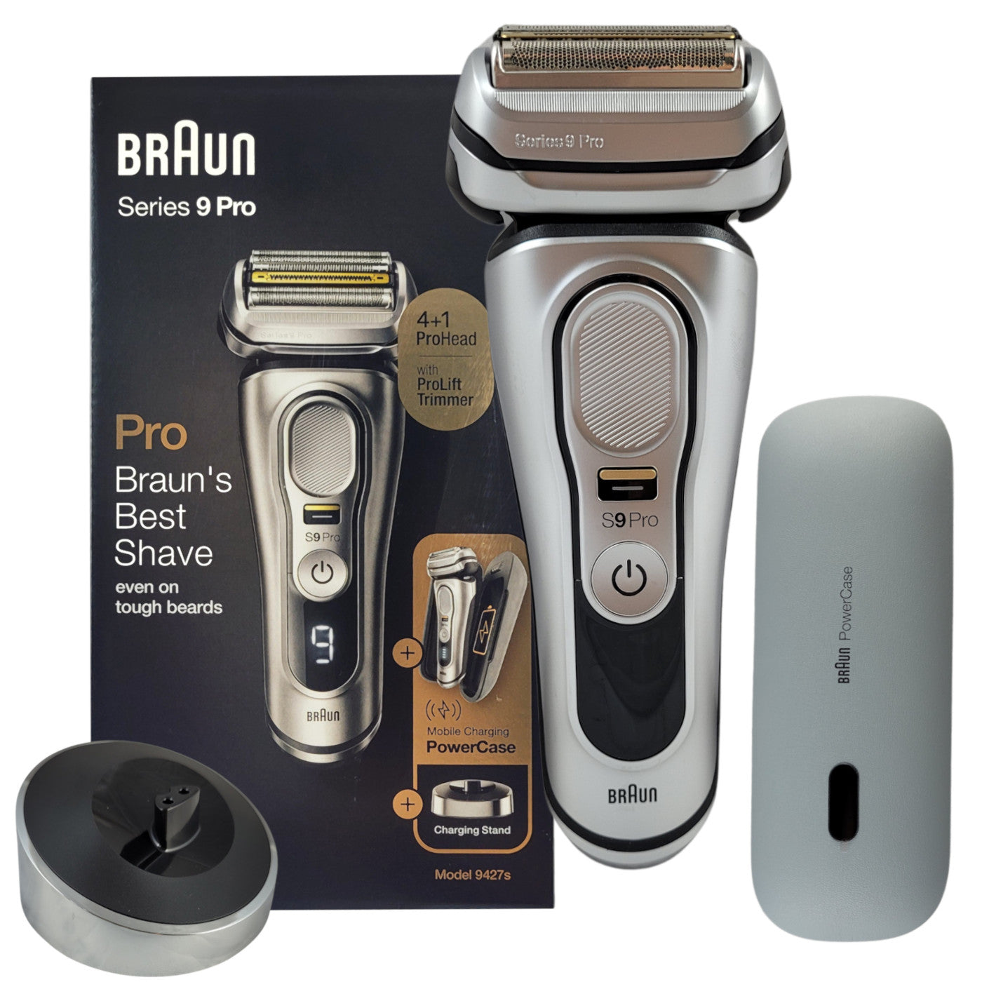 BRAUN Series 9 Pro PowerCase ProLift Trimmer 9427s shaver