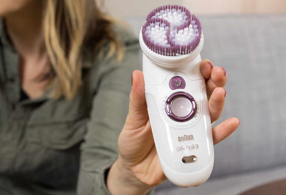 BRAUN Silk-epil 901 SPA BODY FOR PEELING brush Brand Braun