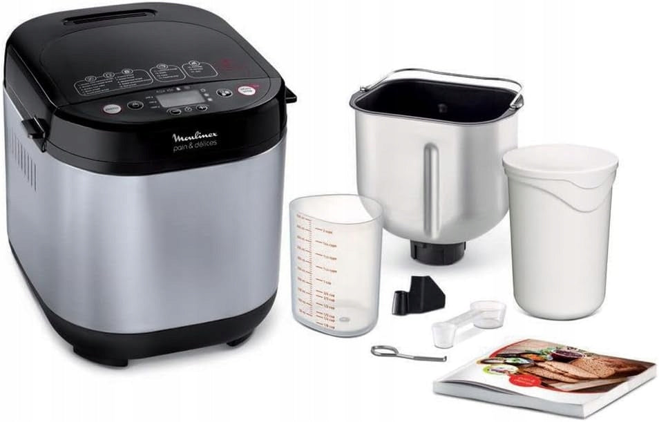 BREAD MACHINE 20 PROGRAMS YOGURT FUNCTION LCD 1KG 720W AUTOMATIC