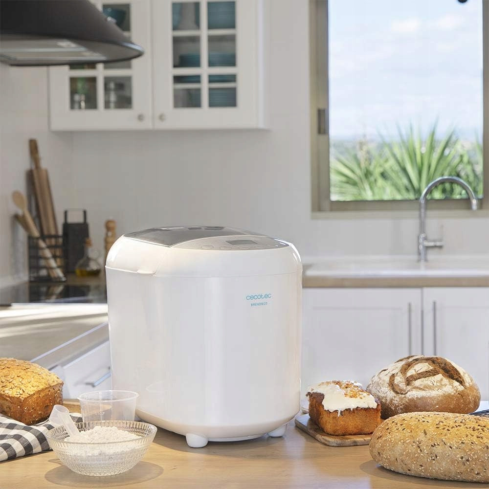 BREAD MACHINE 550W 19 PROGRAMS 1KG TIMER LCD FUNCTION YOGURT JAM EAN (GTIN) 5906663125317