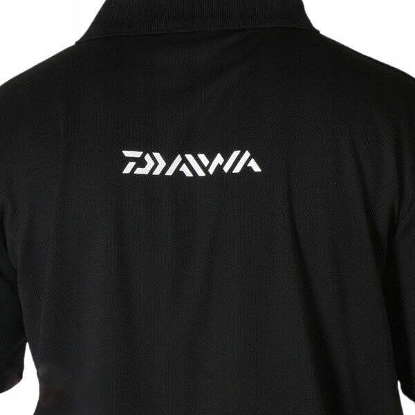 BREATHABLE POLO SHIRT DAIWA BLACK-XL Brand Daiwa