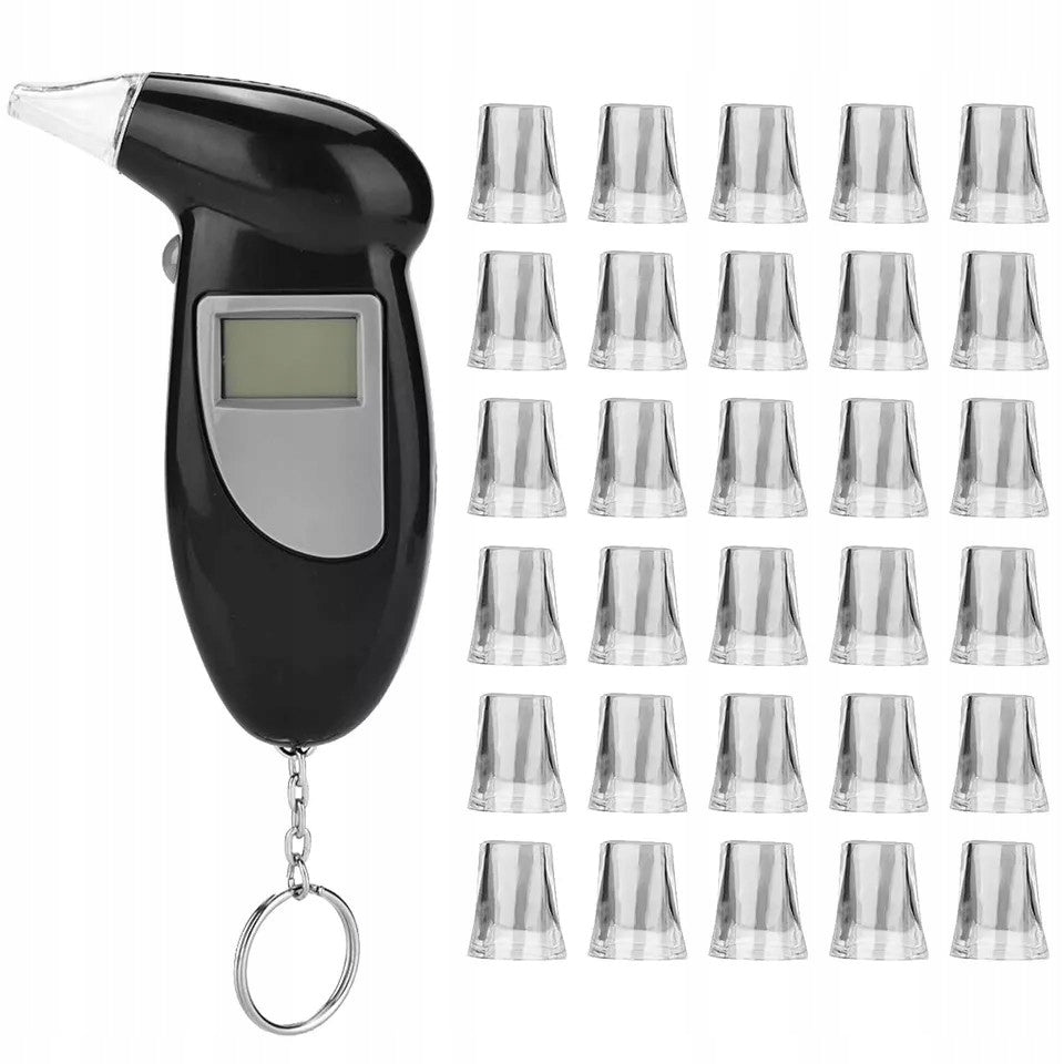 BREATHALYZER ACCURATE TEST OF 30 MOUTHPIECES