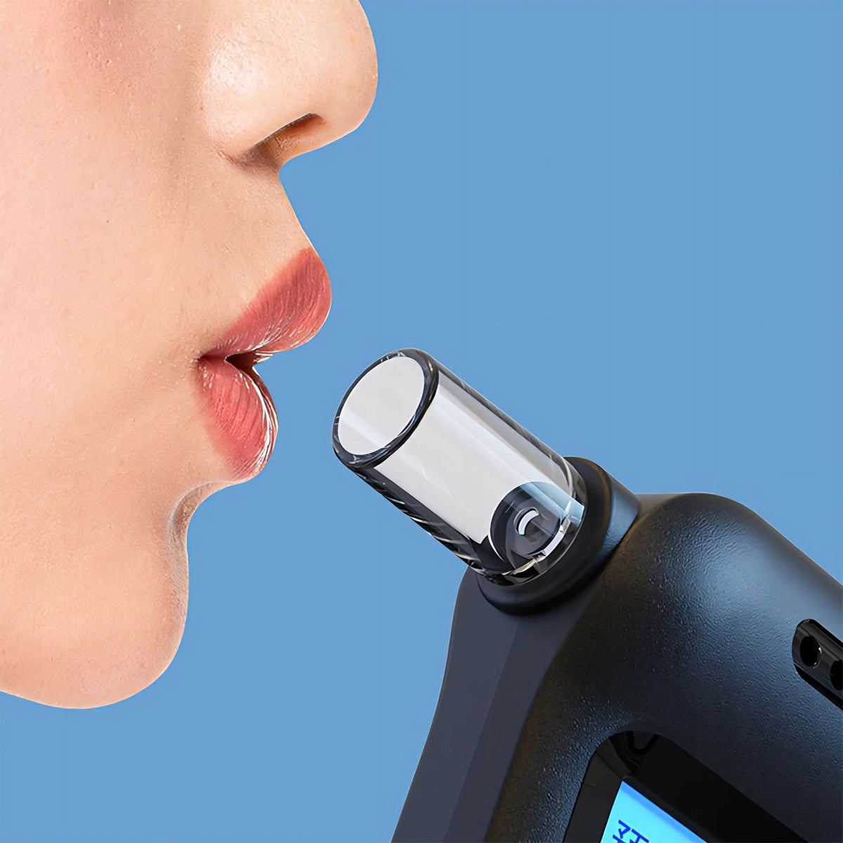 BREATHALYZER PROFESSIONAL CASE CALIBRATION 5 MOUTHPIECES ACCURACY AS POLICE Manufacturer code AF-350