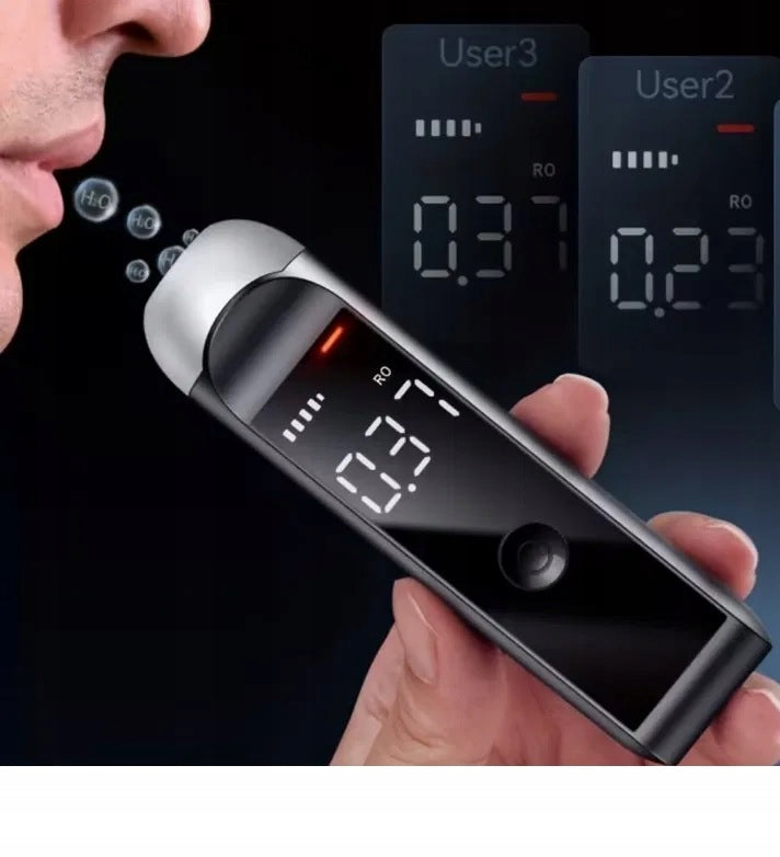 BREATHALYZER PROFESSIONAL POLICE MOUTHPIECES ACCURATE HANDY AIR ESSENCE Model E1571