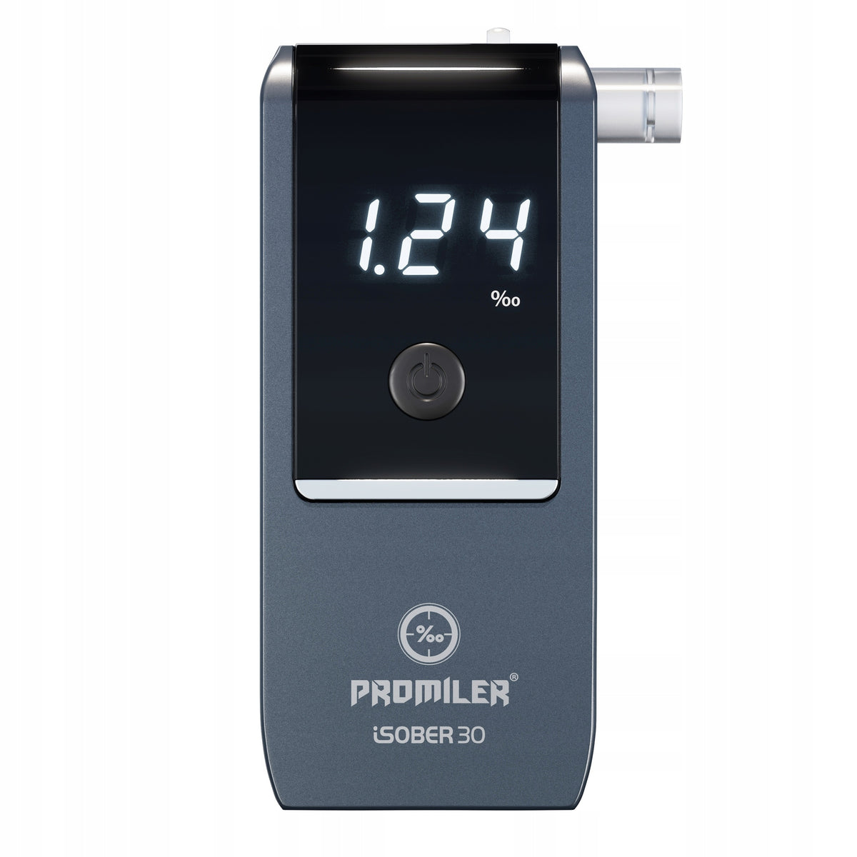 BREATHALYZER PROMILER ISOBER 30 CASE MOUTHPIECES HOLOGRAM CALIBRATION 12 MONTHS