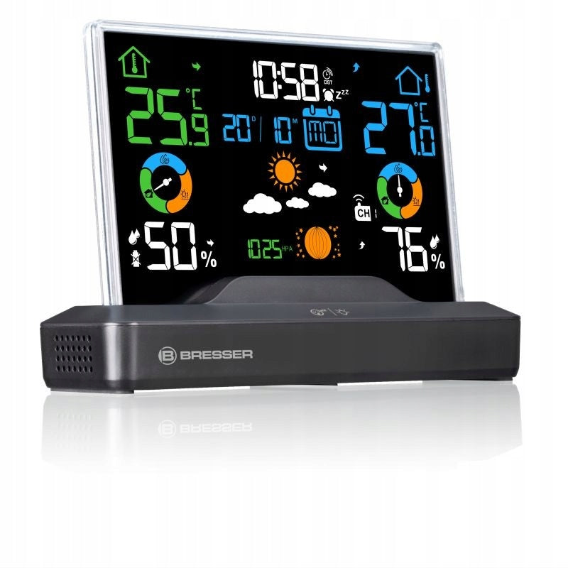 BRESSER Wireless Weather Station with Frameless Color Display Manufacturer code 7007620