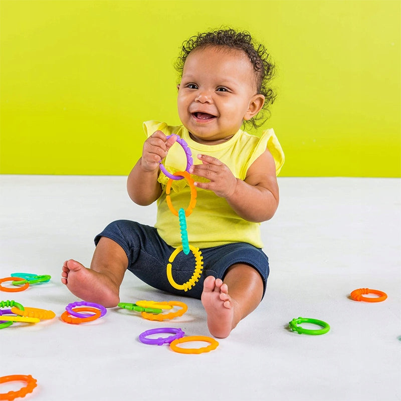 BRIGHT STARTS - COLORFUL LOOP WHEELS (24pcs) Brand Bright Starts