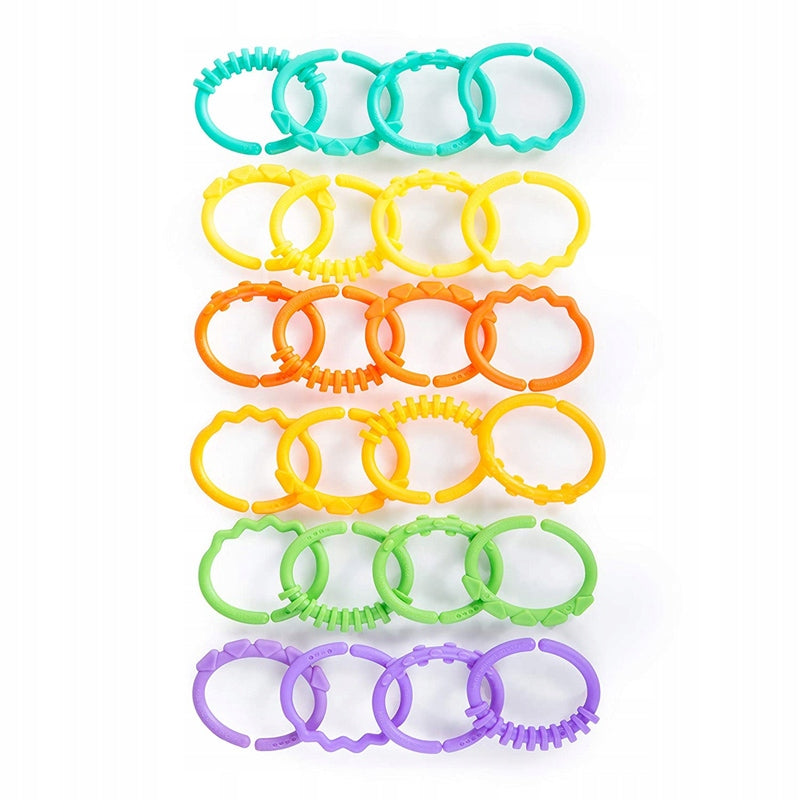 BRIGHT STARTS - COLORFUL LOOP WHEELS (24pcs) Manufacturer code 8664