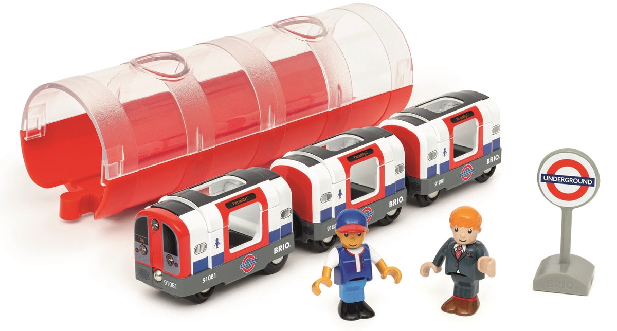 BRIO 36085 World Trains Edition: London Underground Battery Operated Brand Brio