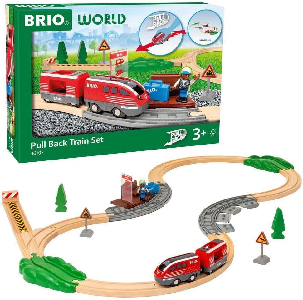 BRIO Set Pull Back Train train for children