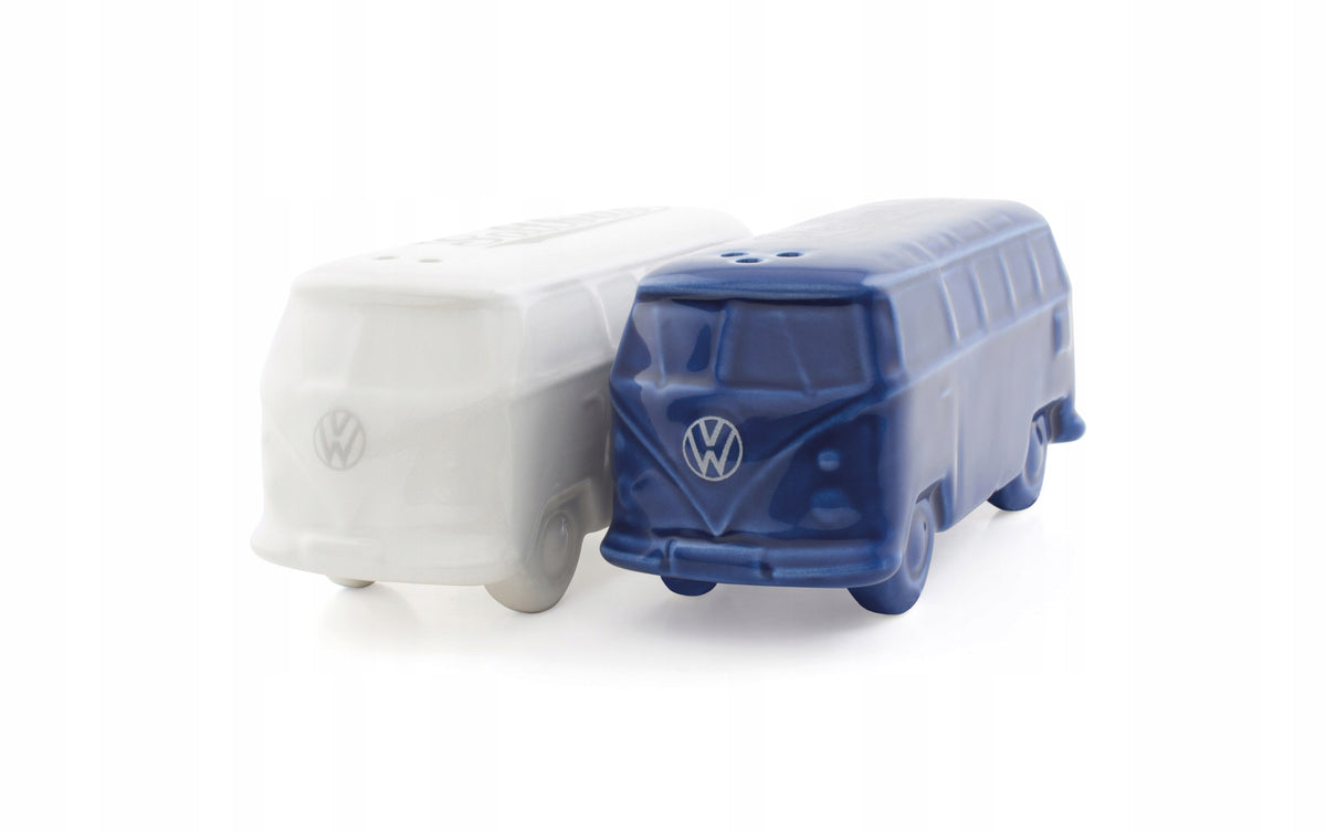 BRISA VW Collection - solniczka i pieprzniczka VW T1 Bus - niebieski