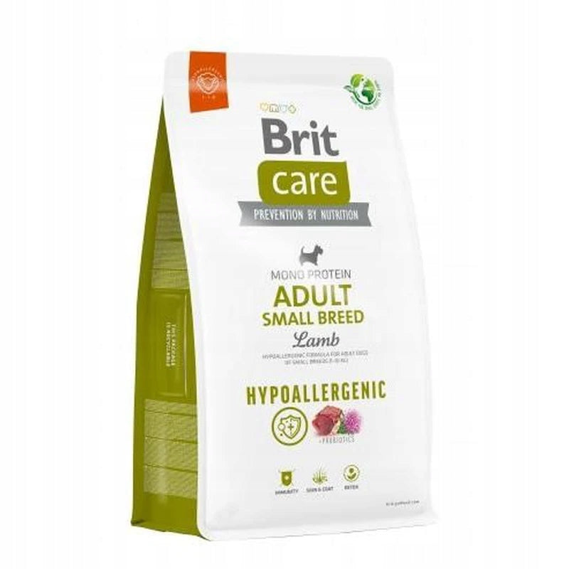 BRIT Care Hypoallergenic Adult Small Lamb Dry Dog Food 3 kg Brand Brit