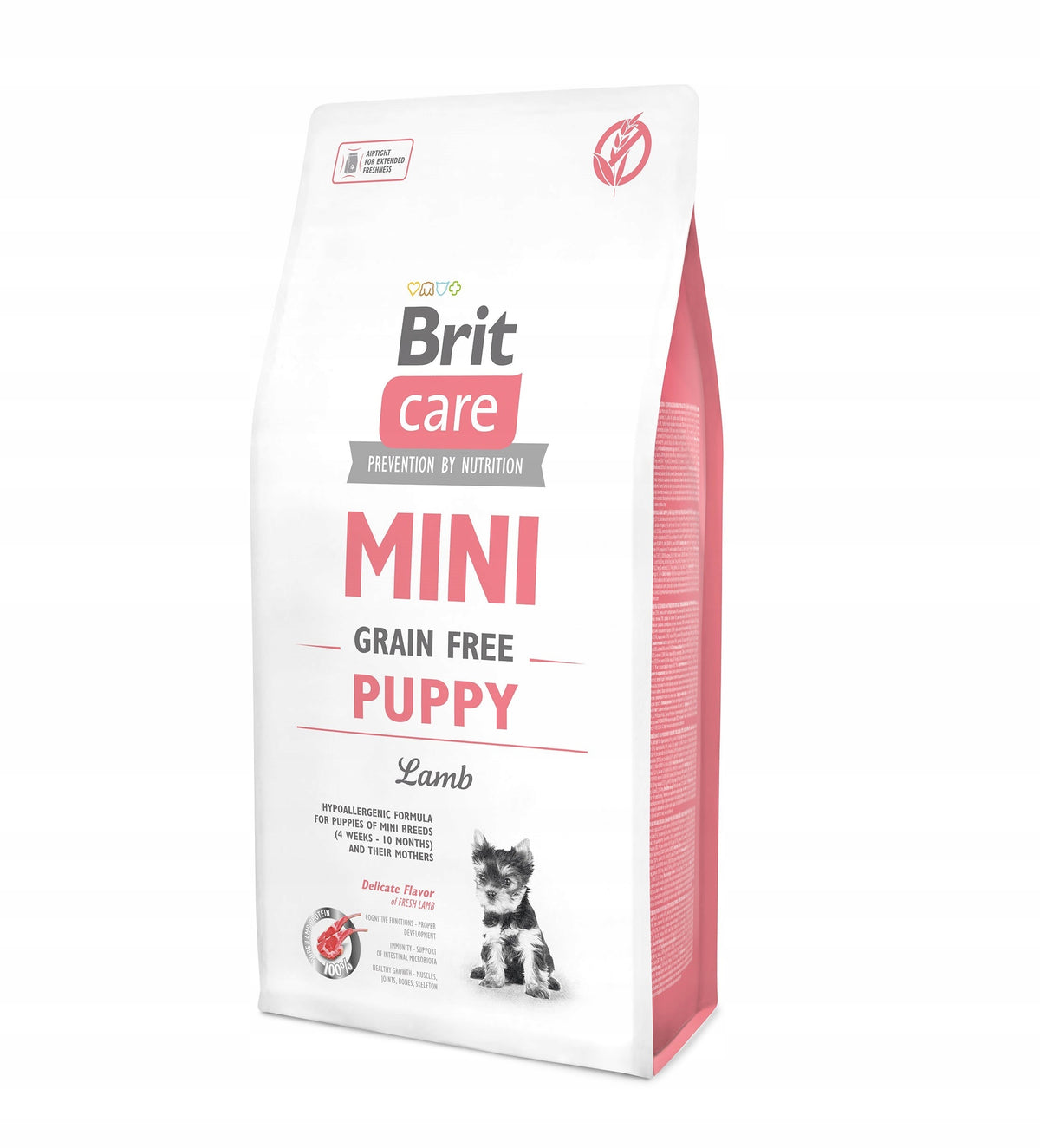 BRIT Care Mini Puppy dry food for puppies with lamb 1 kg per weight