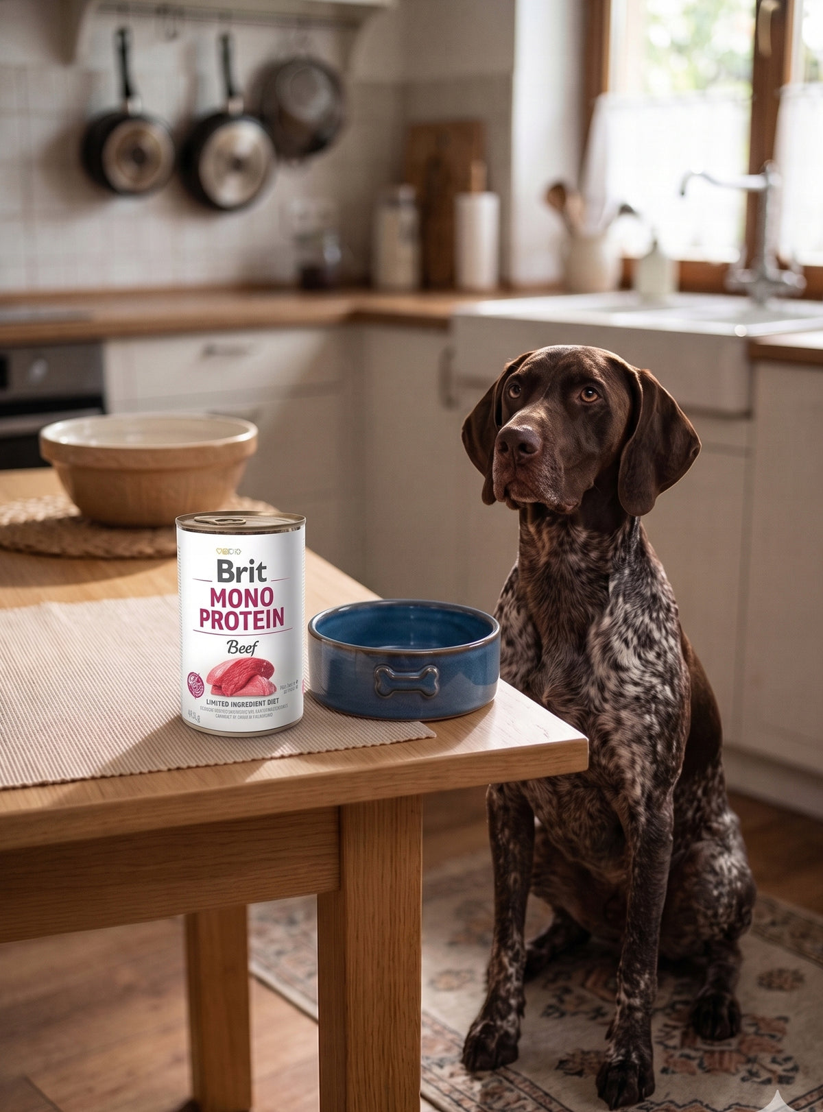 BRIT MONO Wet Dog Food Beef 6x400g Manufacturer code 8595602555413